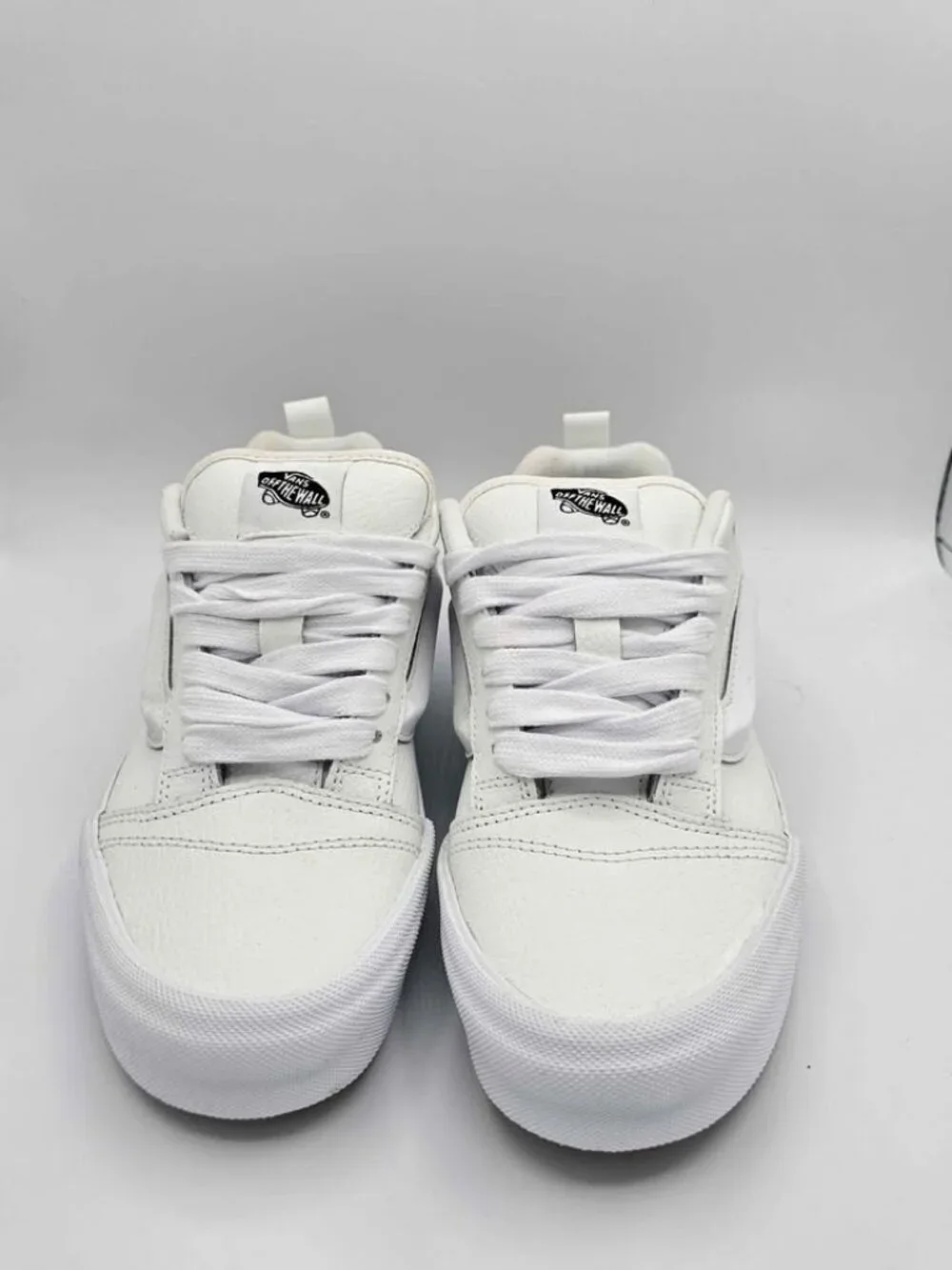 Vans White Knu Skool Shoes